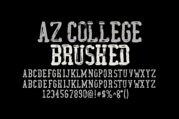 AZ College Brushed: Texture-Driven Design Impact