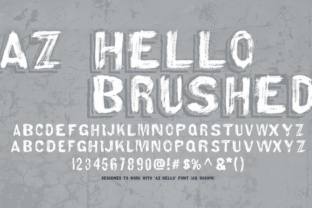 AZ Hello Brushed: When a Hand-Lettered Look Transforms Your Projects