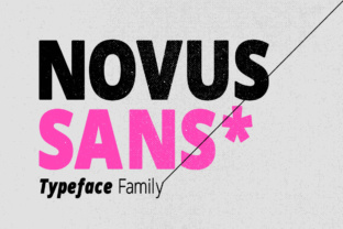 Novus Sans: A Modern Typeface Built for Clarity and Purpose