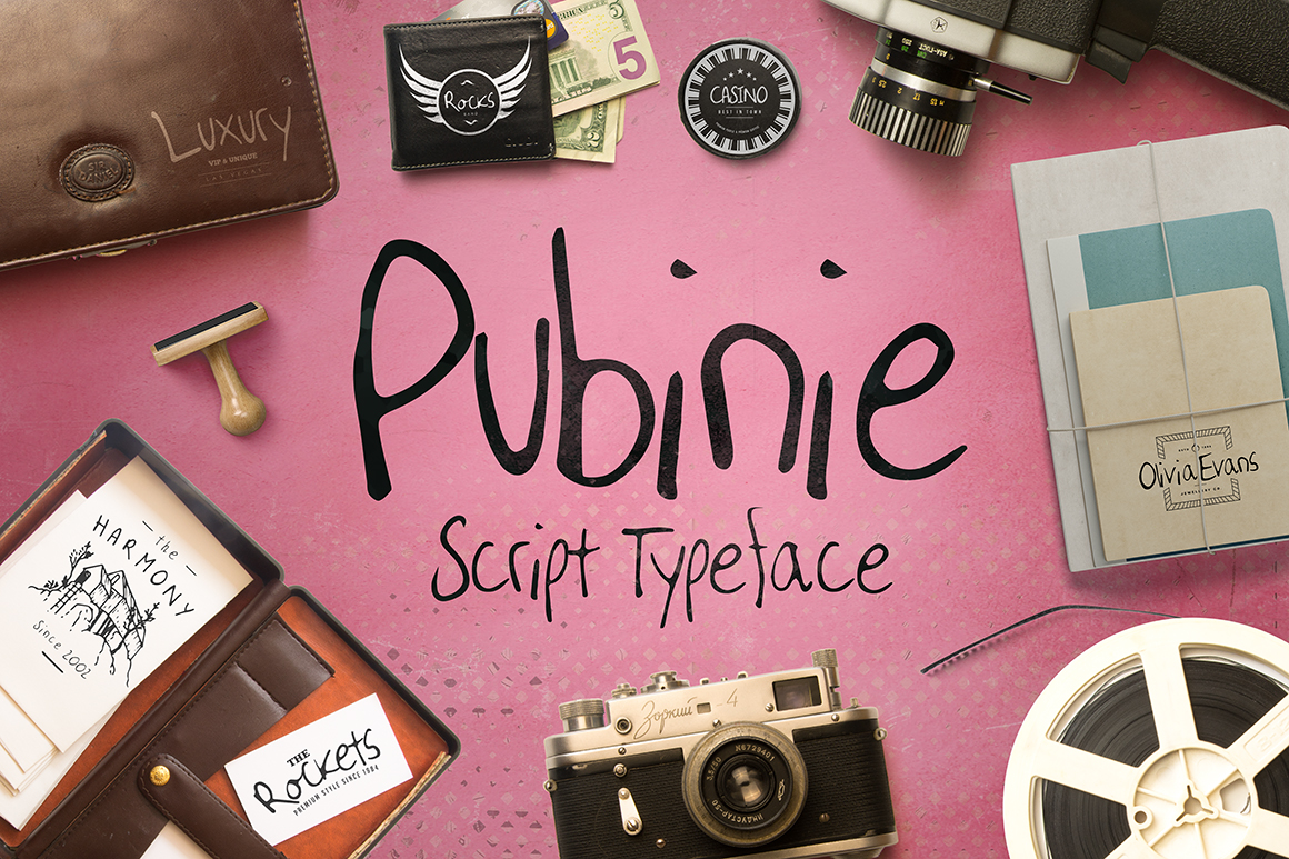 Pubinie: A Display Font with Quiet Authority